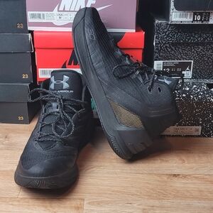 Under Armour Steph Curry 3 Men's Black Basketball Shoes Size 11.5